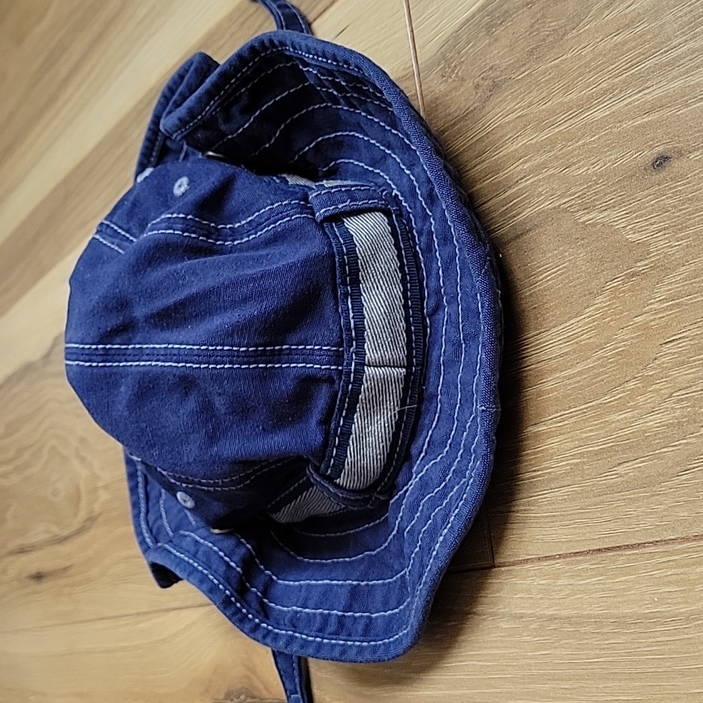 *3/$15* Old Navy Baby Boy Blue Sun Hat! Size XS